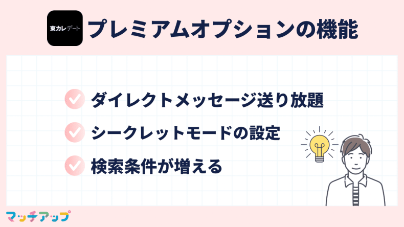 プレミアムオプションの料金と機能