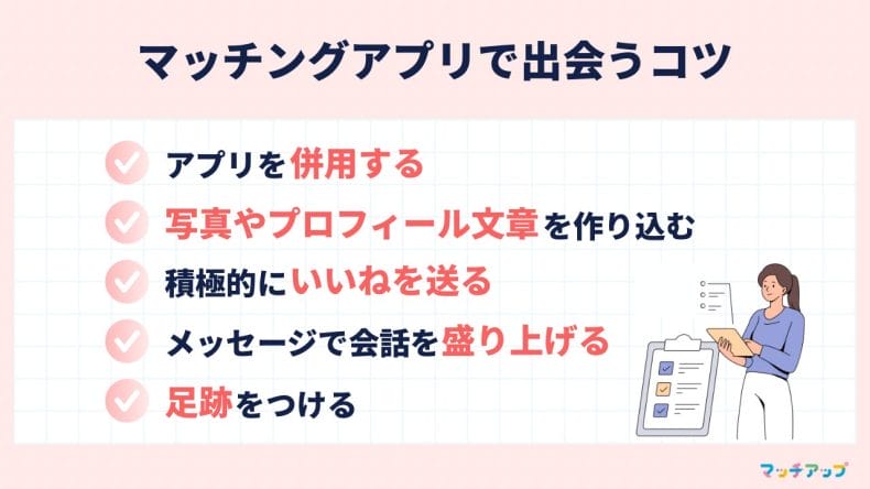 大学生がマッチングアプリで出会うコツ