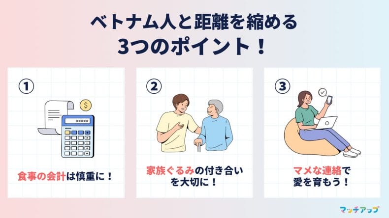 ベトナム人と距離を縮める3つのポイント！