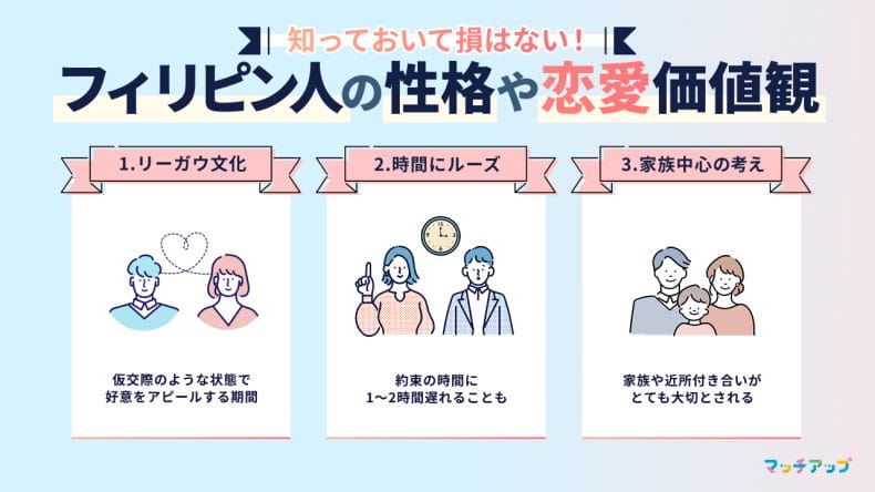 交際前に知っておきたい!フィリピン人の性格や恋愛価値観