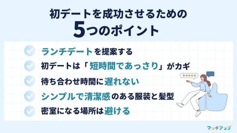 成功させるための5つのポイント