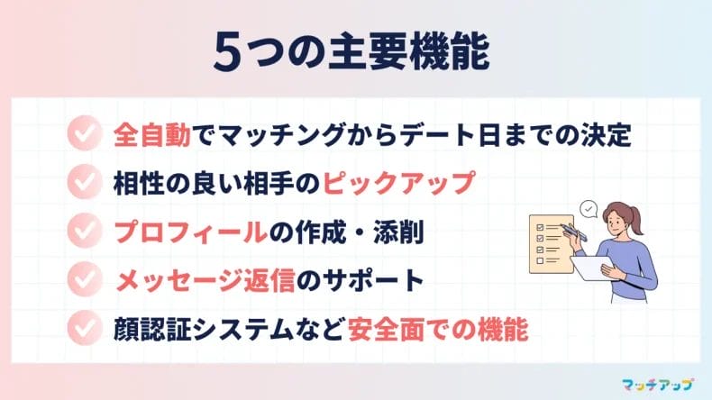 AI機能で何ができる？5つの主要機能で比較！